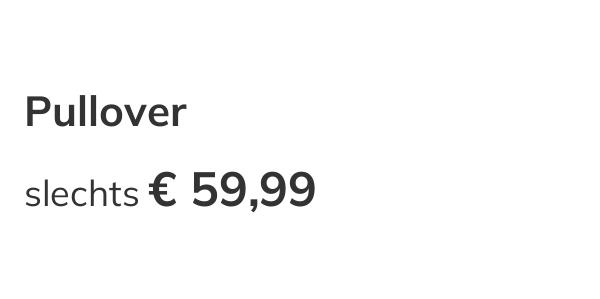 Details over het aanbevolen product: prijs en beschrijving
