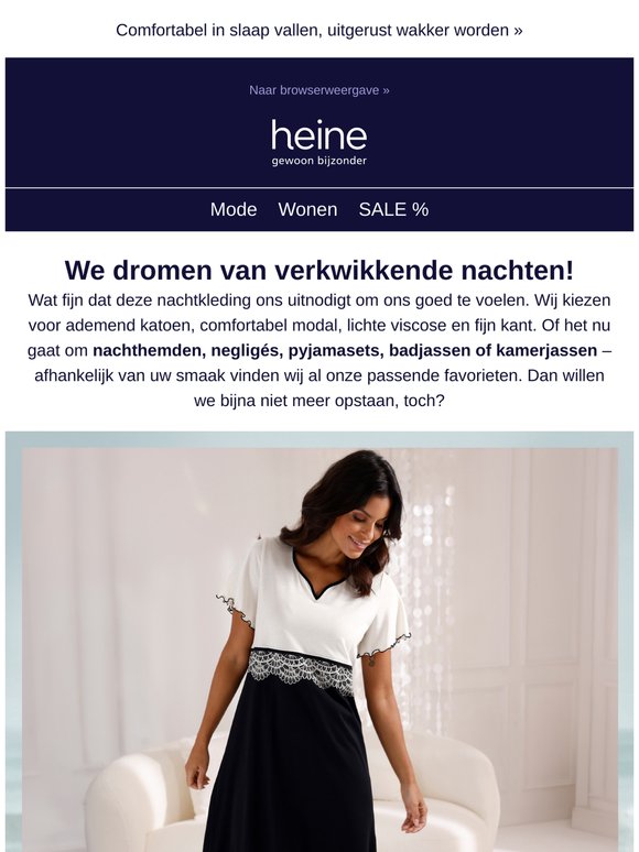 Deze nachtkleding zou u moeten ontdekken, Wilma! 🌙