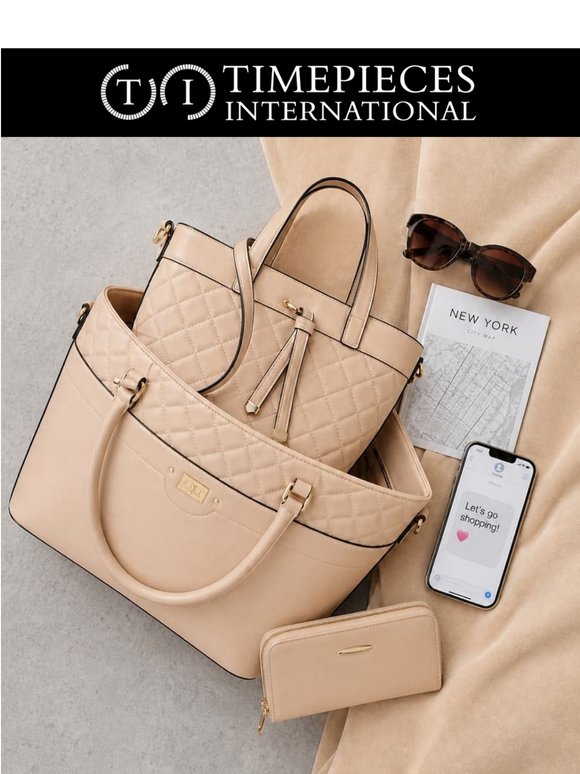 👜 Your $309 Luxe Bag Set — Now $129