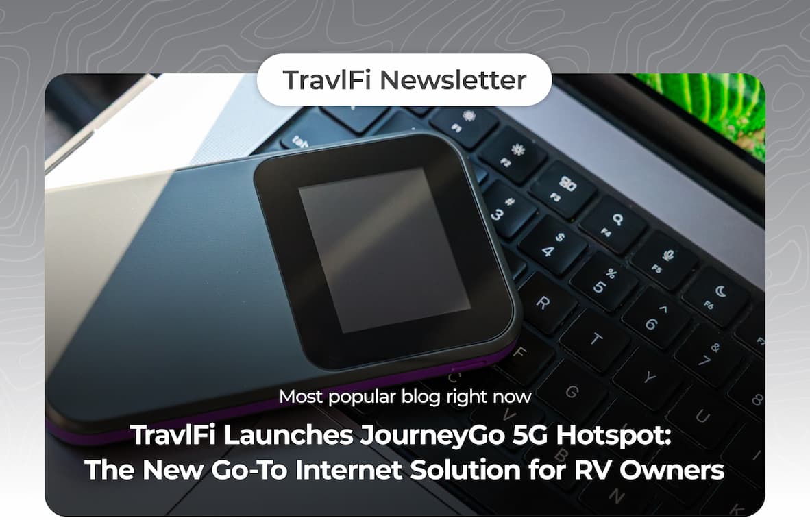 The JourneyGo 5G Hotspot