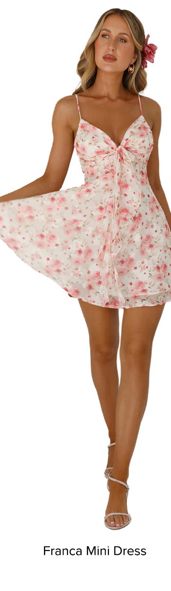 Franca Mini Dress Pink