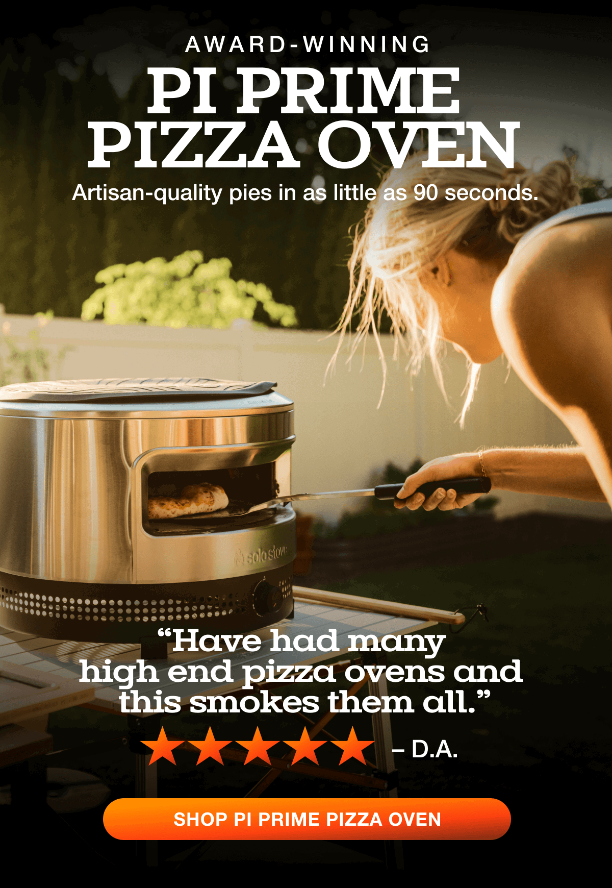 Pi Prime Pizza Oven