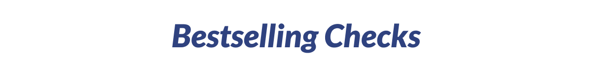 Bestselling Checks