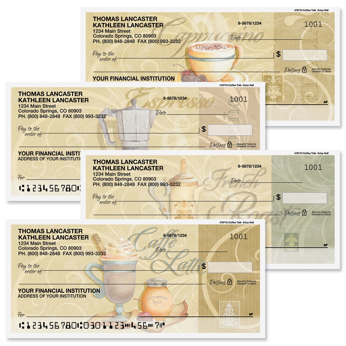 Image of Coffee Talk Personal Checks