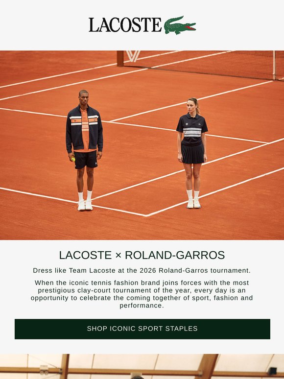 On Court at Roland-Garros