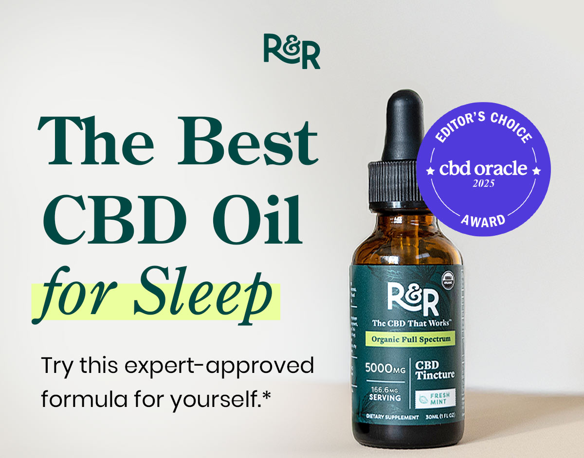 The Best CBD Oil for Sleep. Try this expert-approved formula for yourself.* Editor's Choice: CBD Oracle 2025 Award.