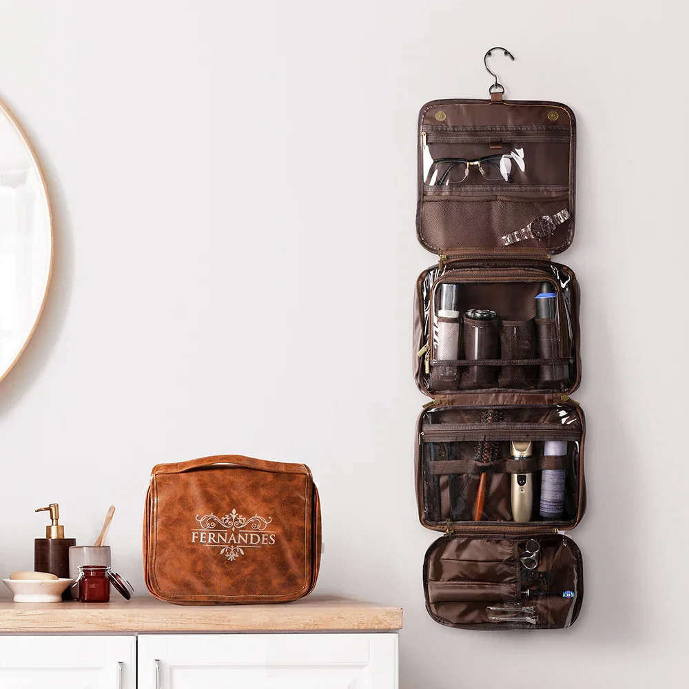 Leather Toiletry Bag
