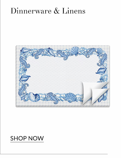 Dinnerware and Linens