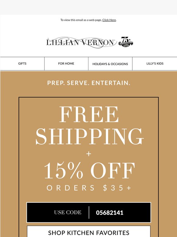 Free Shipping + 15% Off | Time to chop, prep & serve!