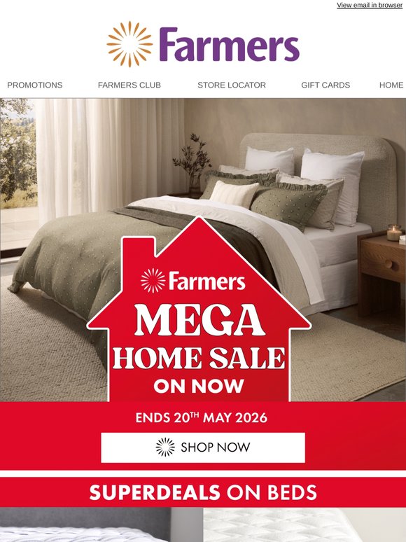 MEGA HOME SALE, ON NOW!