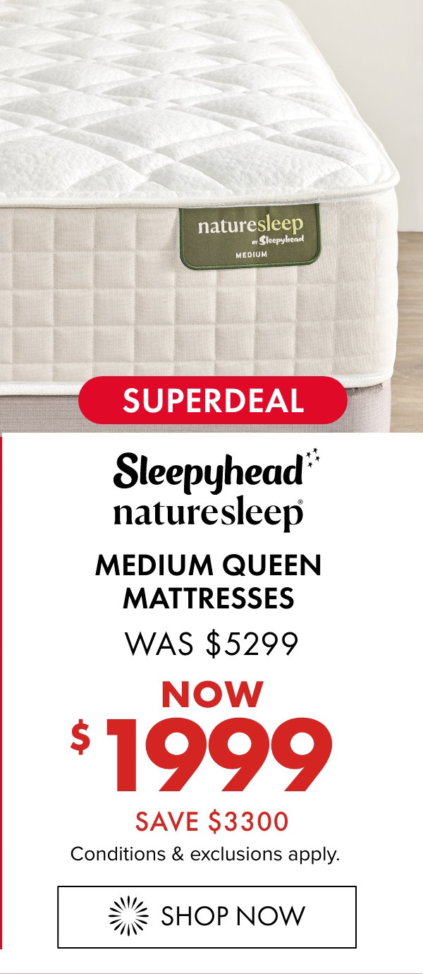 Sleepyhead - Medium Queen Mattresses