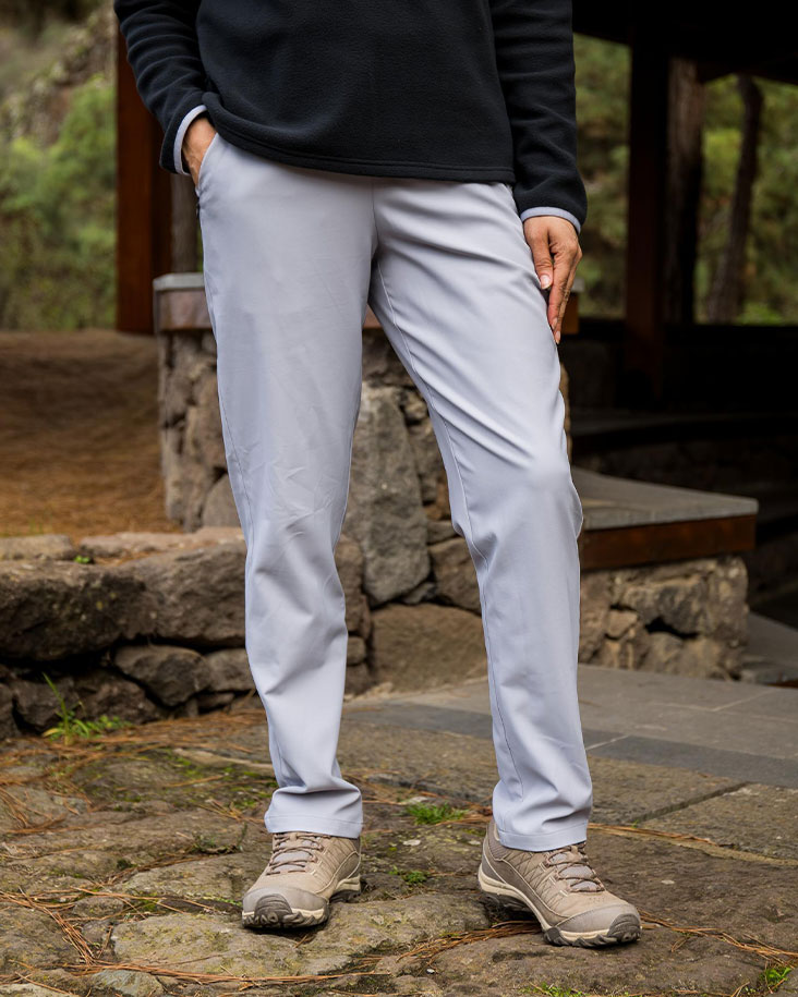 Women's Amblers Trousers Orchid Grey