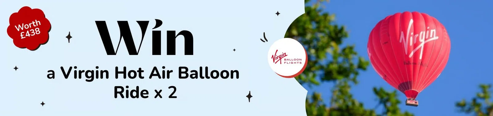 WIN a Virgin Hot Air Balloon Ride for 2!