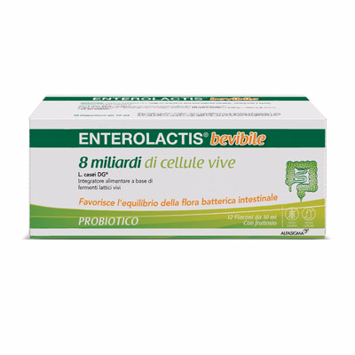 Image of ENTEROLACTIS BEVIBILE 12 FLACONCINI X 10 ML