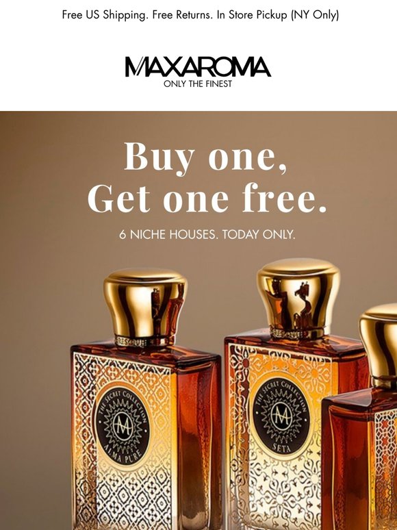 🎁 Buy 1 get 1 free: Moresque, Masque Milano & more