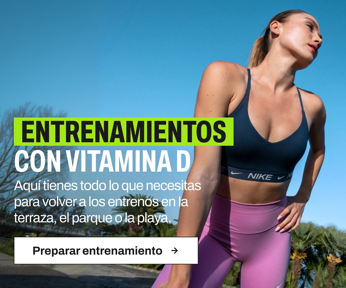 Entranamientos con vitamina D botón preparar entrenamiento