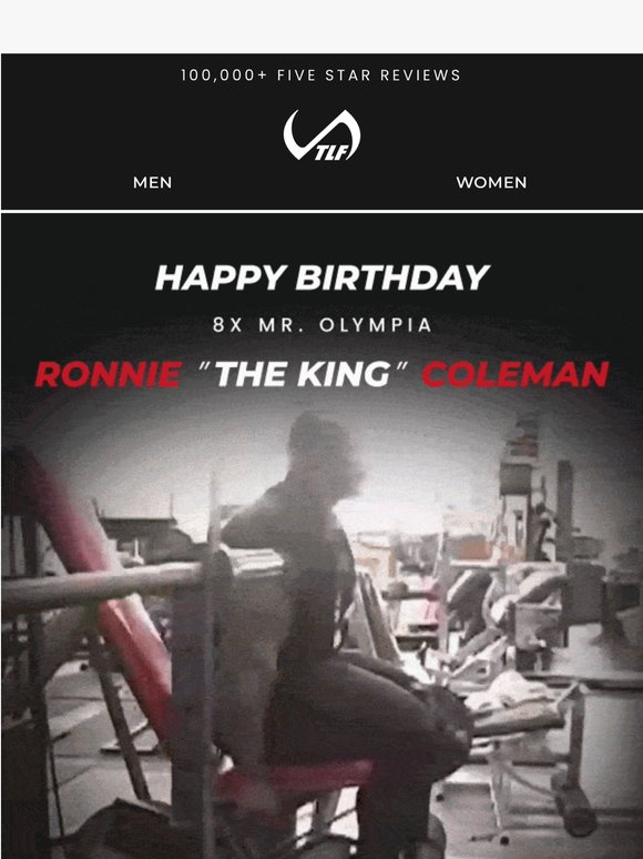 Happy Birthday to the legend, Ronnie Coleman 💪
