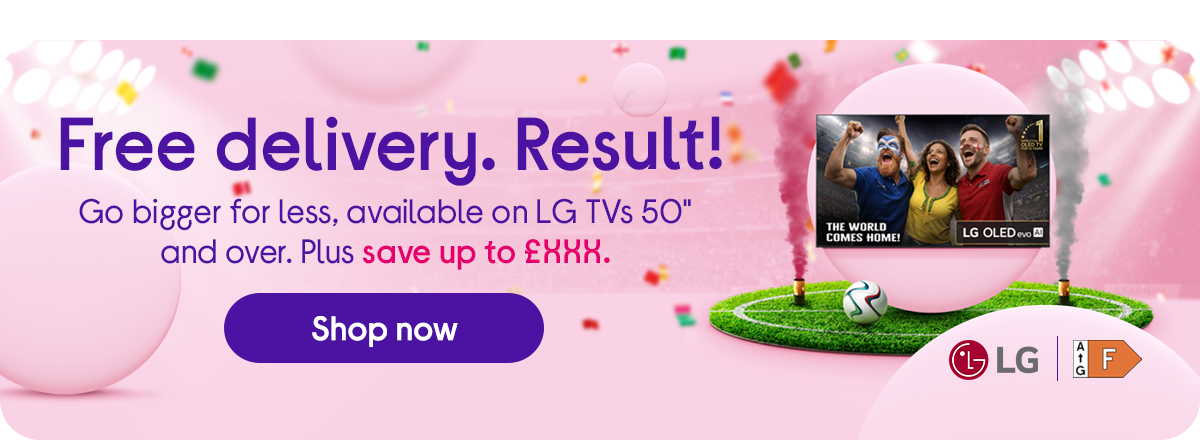 Free delivery. Result!
