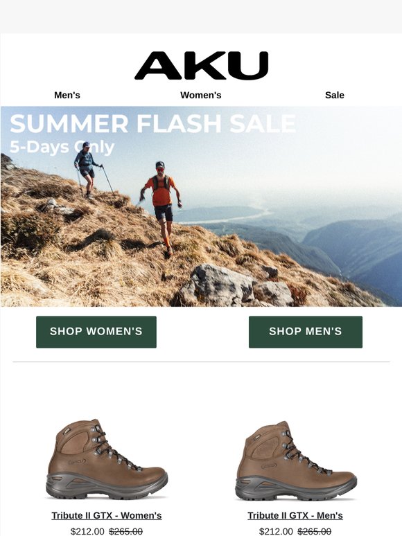 5 Days to Save: The AKU Summer Flash Sale