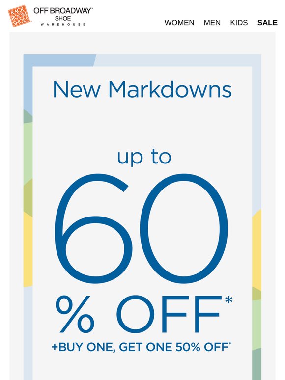 New Markdowns, Just for You