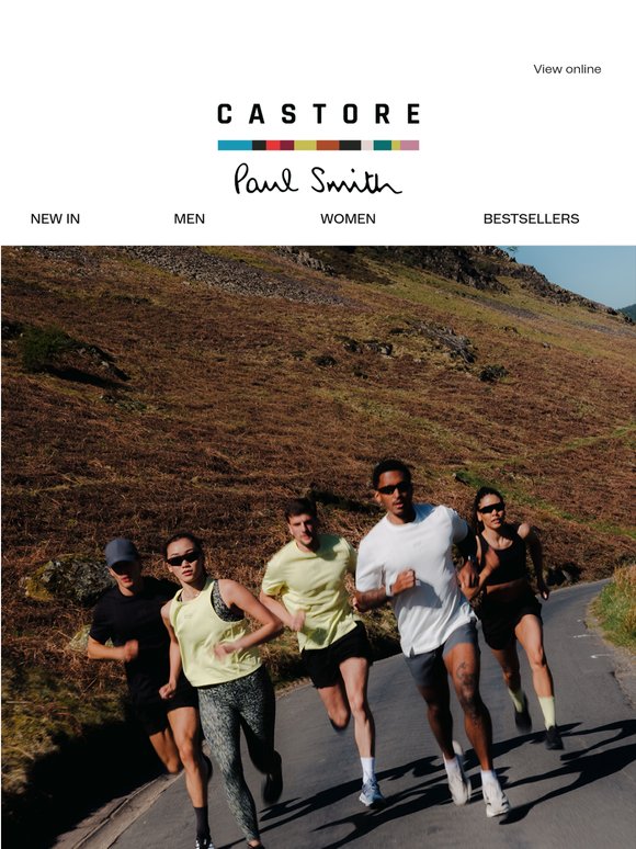 New Arrivals: Paul Smith + Castore Training