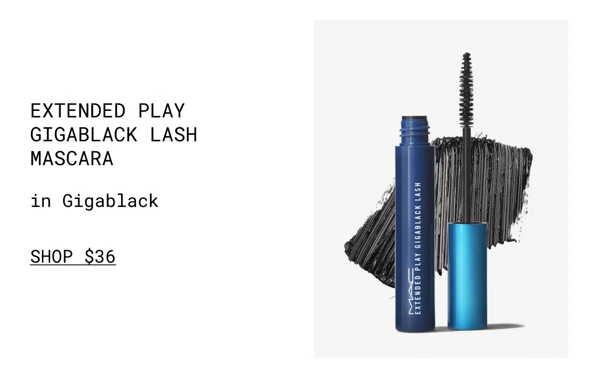 EXTENDED PLAY GIGABLACK LASH MASCARA | in Gigablack | SHOP $36