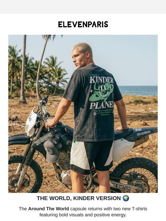 AROUND THE WORLD 🌍 Fresh drop just landed