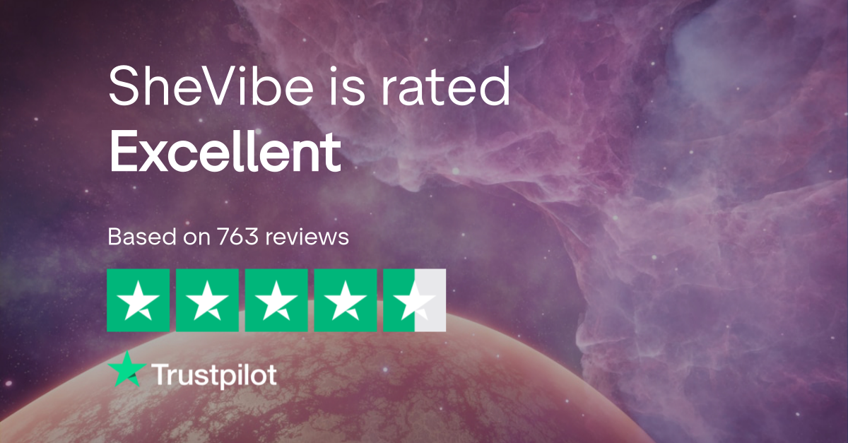 SheVibe is rated Excellent | Trustpilot