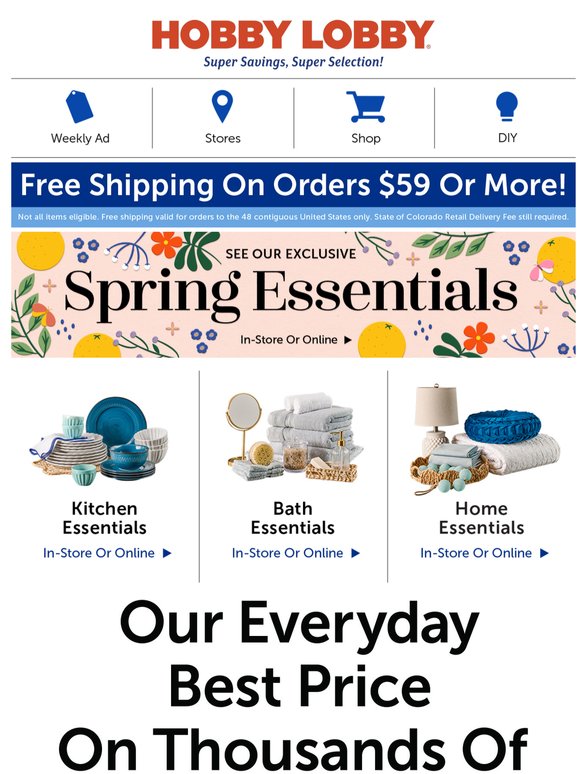 Discover Everyday Deals Inside!