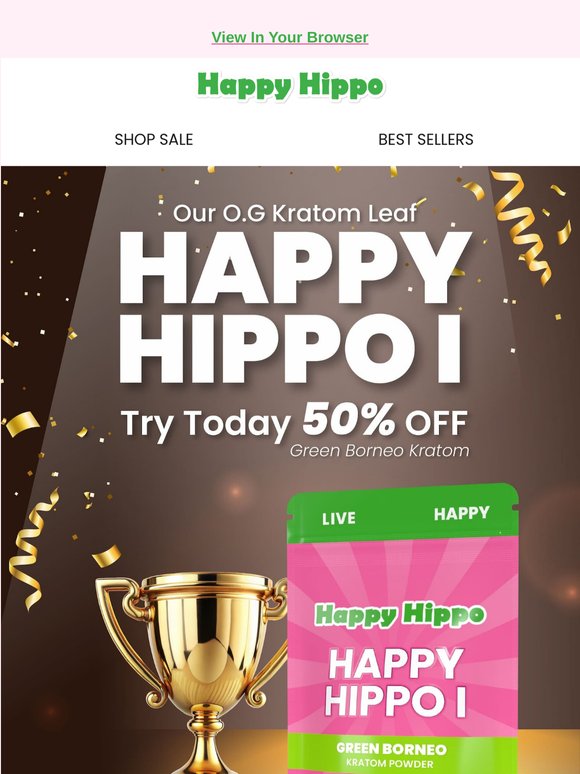Green Borneo Kratom - 50% OFF Today! 🤩
