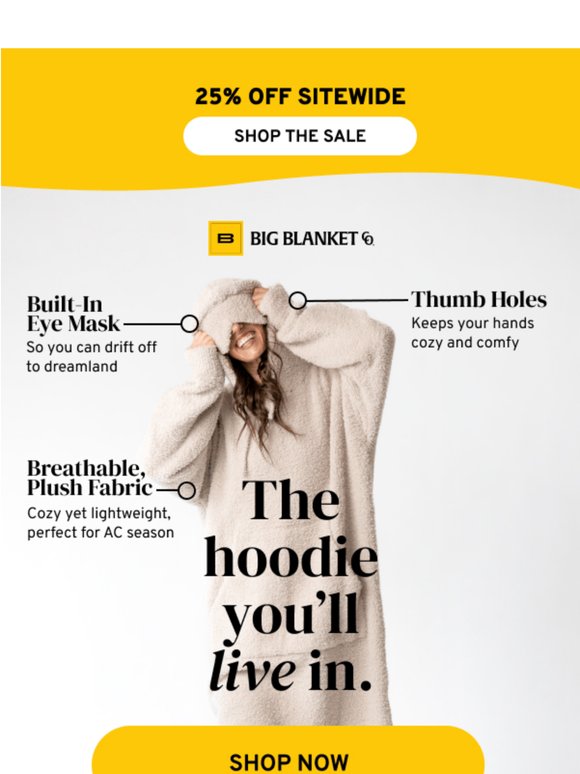 The Hoodie You'll Live In