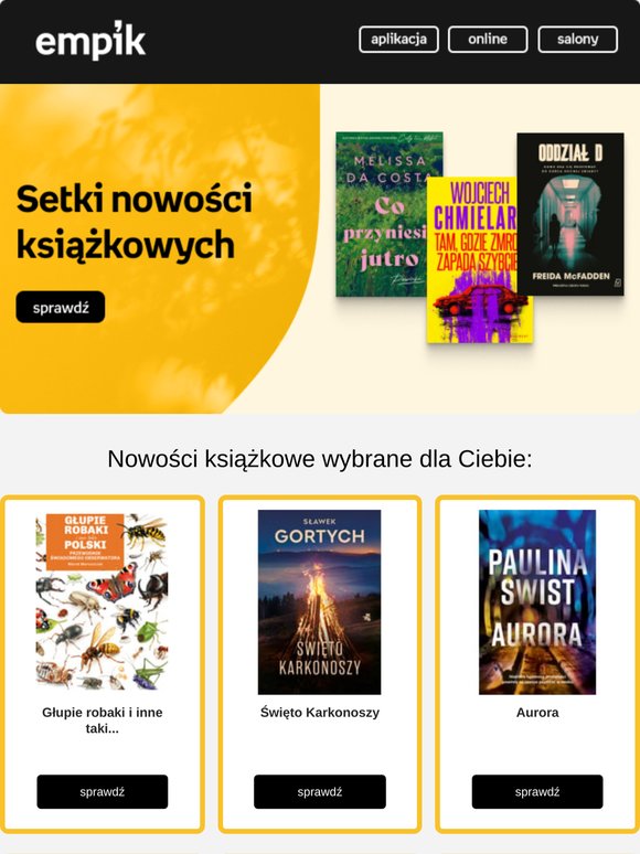 📖 Nowości, które musisz przeczytać + promocje na pakiety!