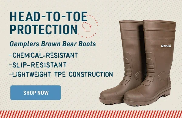 Head-to-Toe Protection | Gemplers Brown Bear Boots