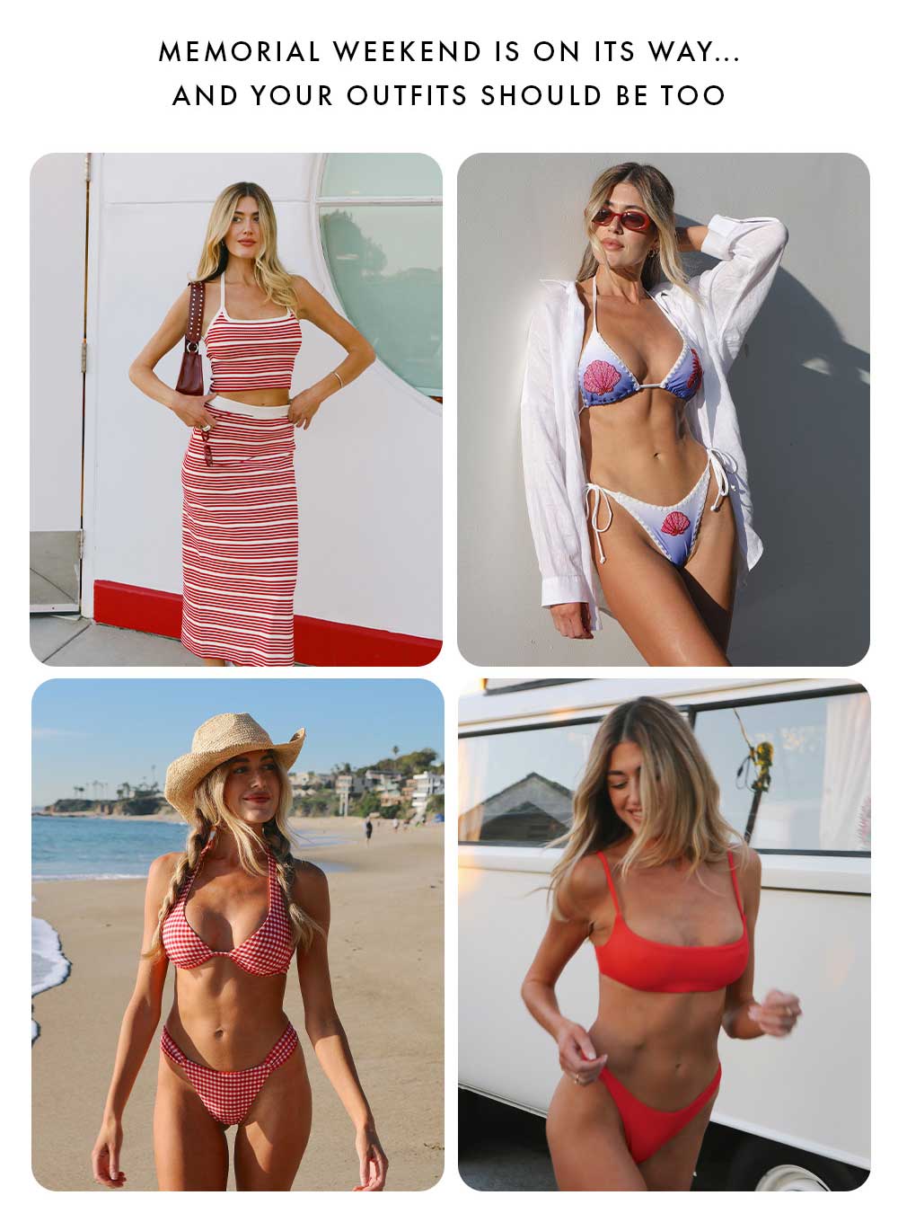 Get Ready for Memorial Day - Shop Now.