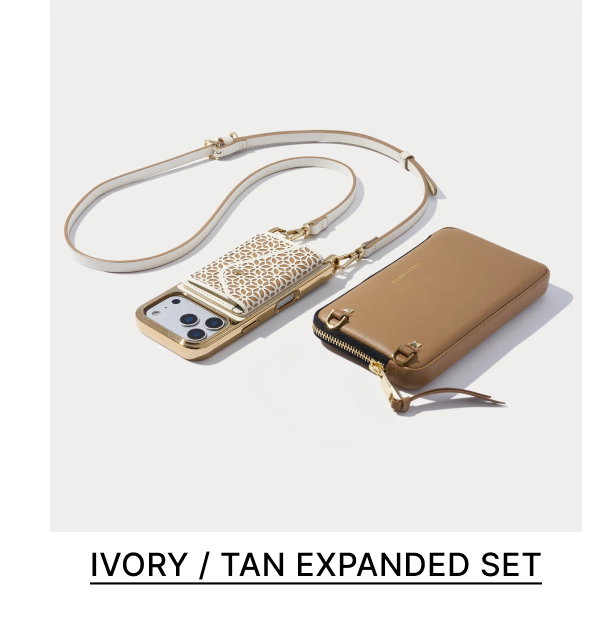 IVORY / TAN EXPANDED SET