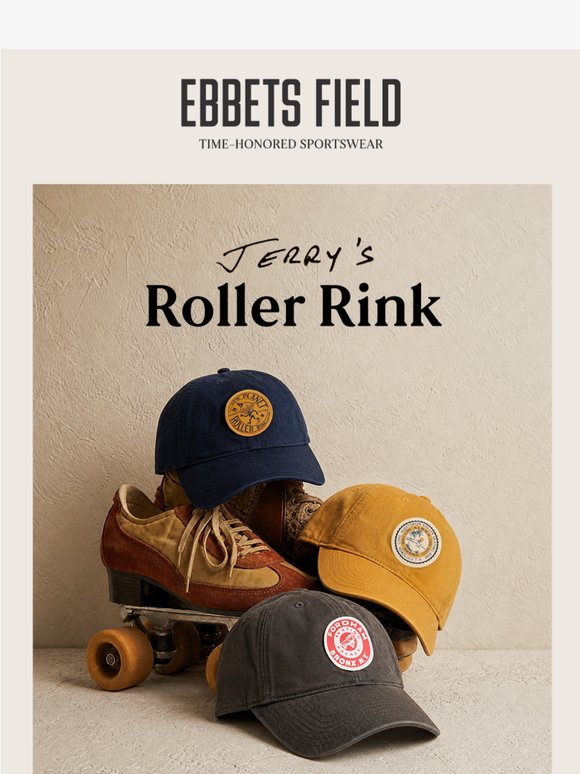 Introducing: Jerry's Roller Rink Collection - another unique passion project from our founder.