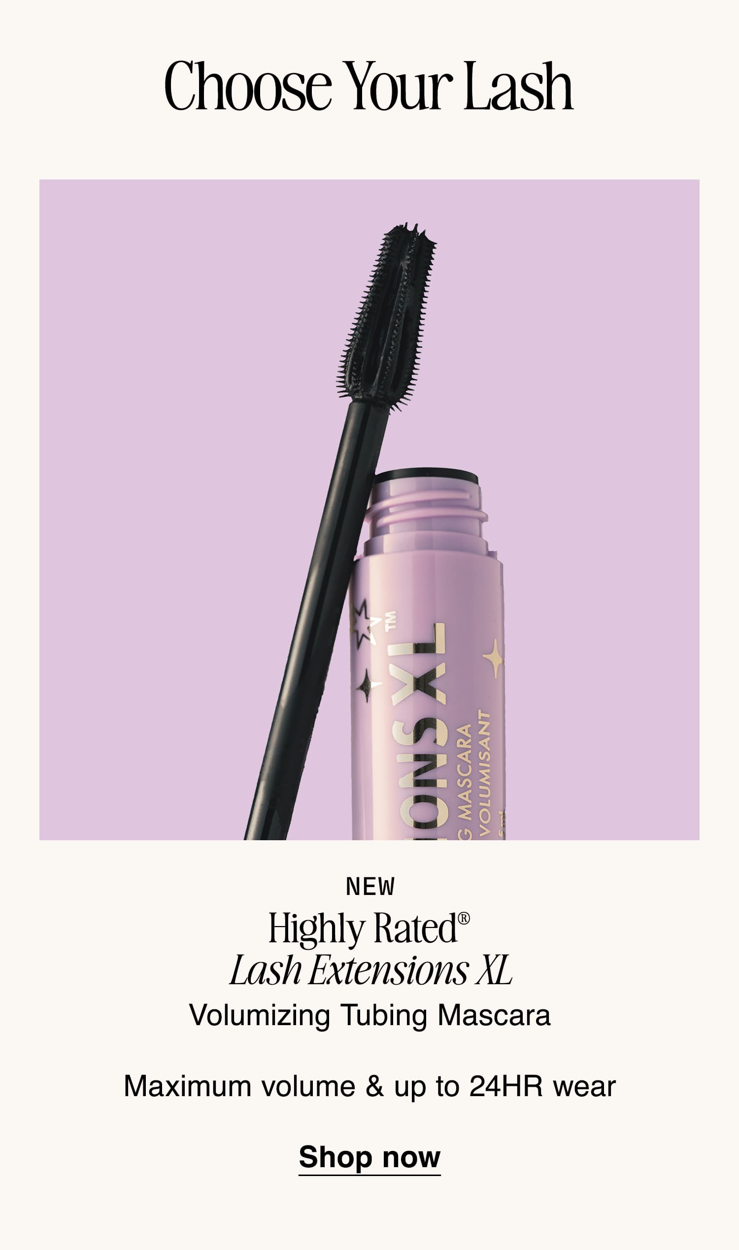 Choose your lash 