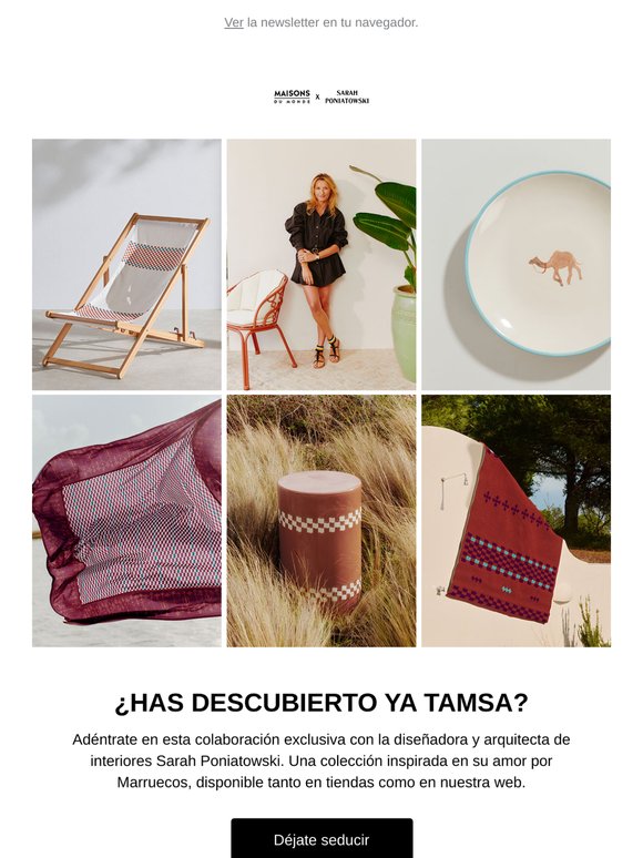 Viaja a Marruecos con Sarah Poniatowski