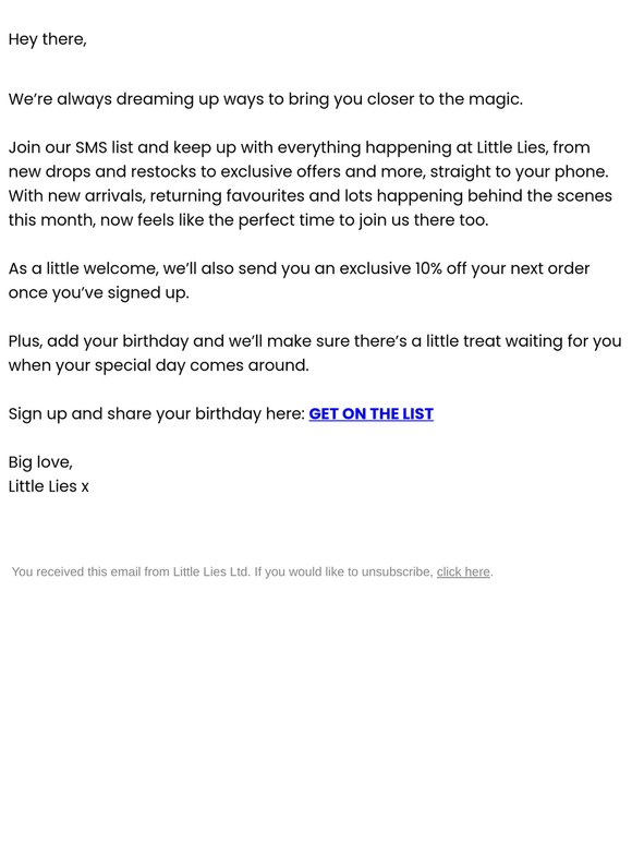 Trust us, you’ll want in on this 👀