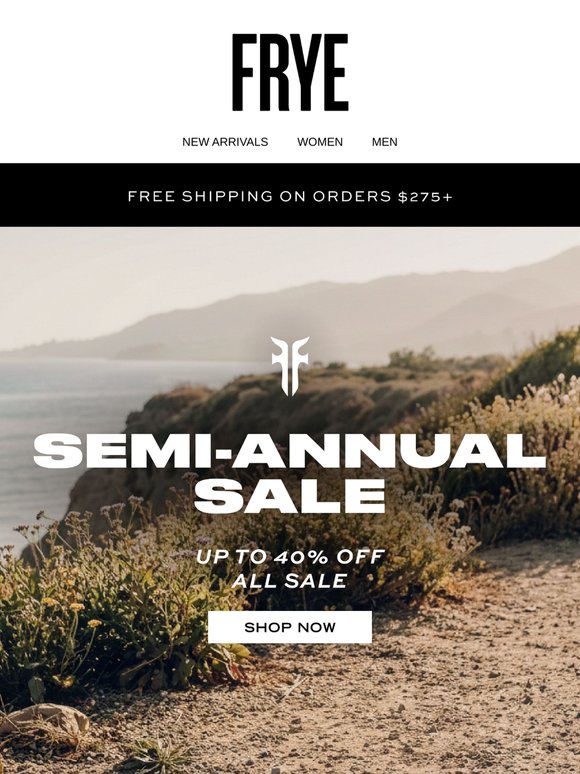 Semi-Annual Sale ends soon