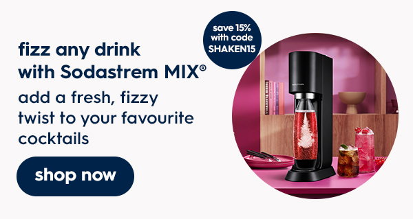 fizz any drink with Sodastream MIX
