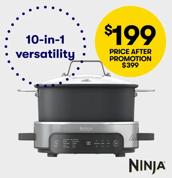$199 PRICE AFTER PROMOTION $399 | 10-in-1 versatility