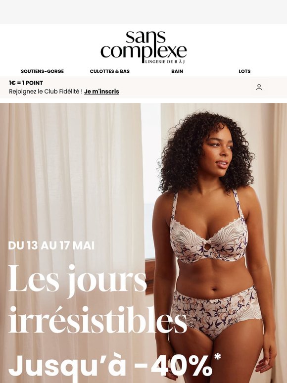 Les Jours Irrésistibles | Jusqu'à -40%, c'est parti !
