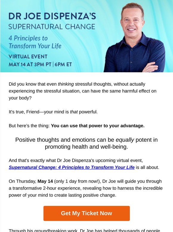 Do Better Thoughts Mean Better Health?