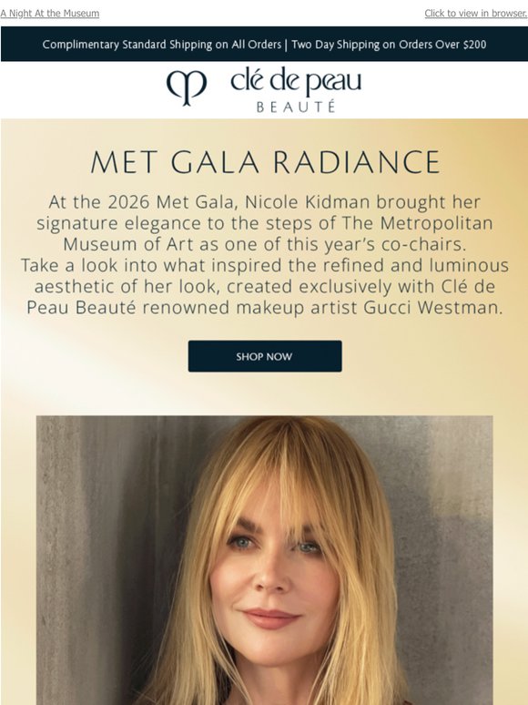 Nicole Kidman’s Luxurious Met Gala Look