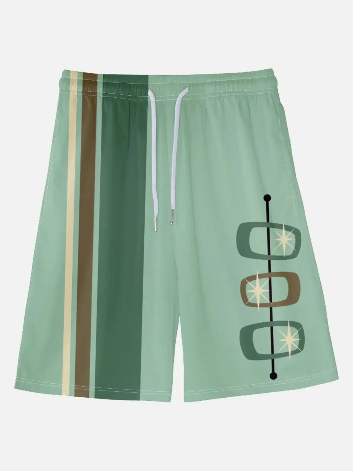 Image of Men's Mid-Century Atomic Starburst Shorts