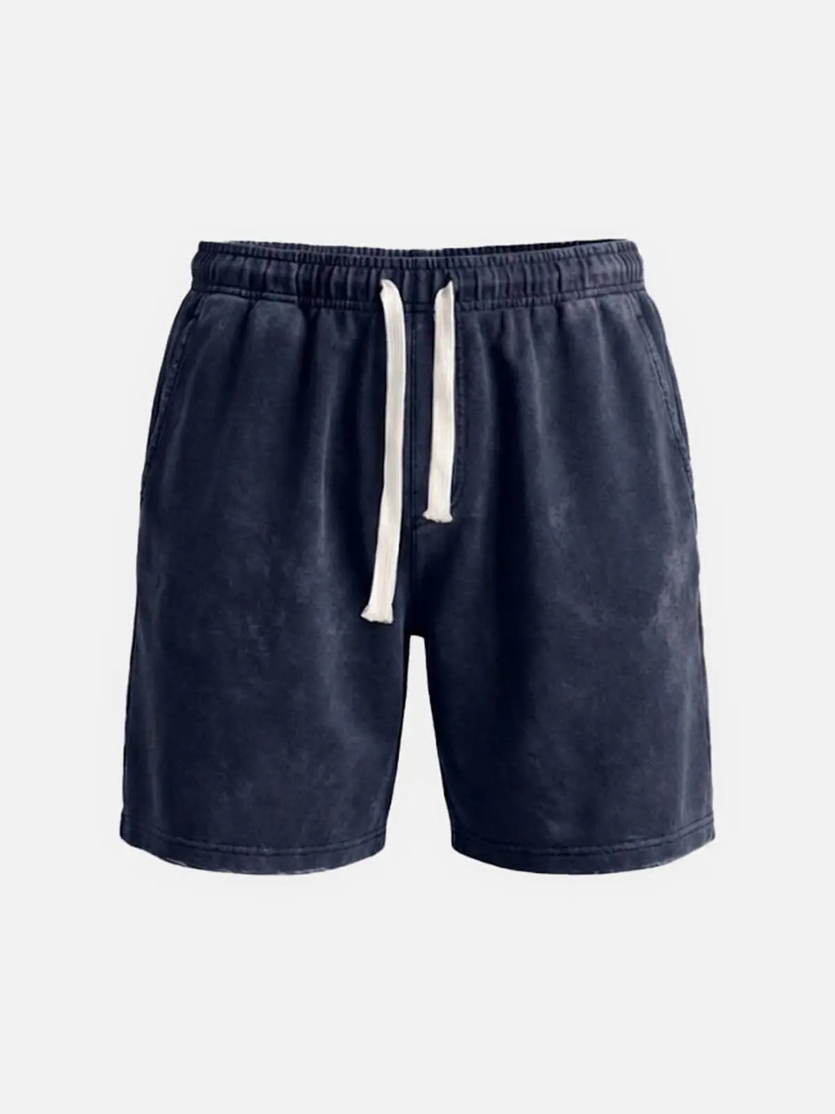 Image of Men's Washed Cotton Drawstring Shorts
