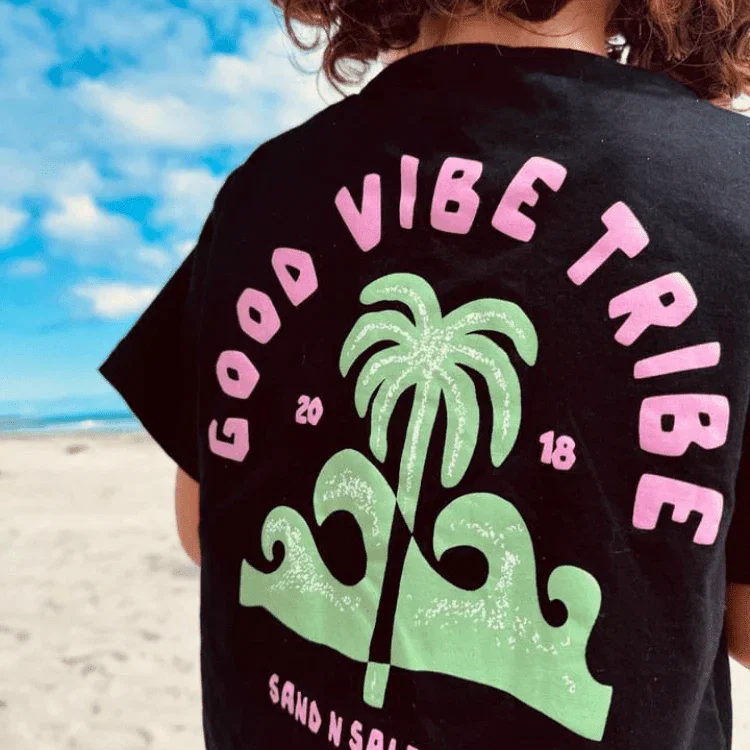 Image of Good Vibe Tribe Kids Tshirt
