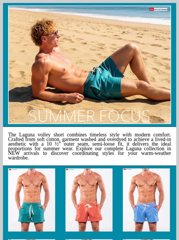🏖️ Summer Spotlight: Laguna Volley Shorts