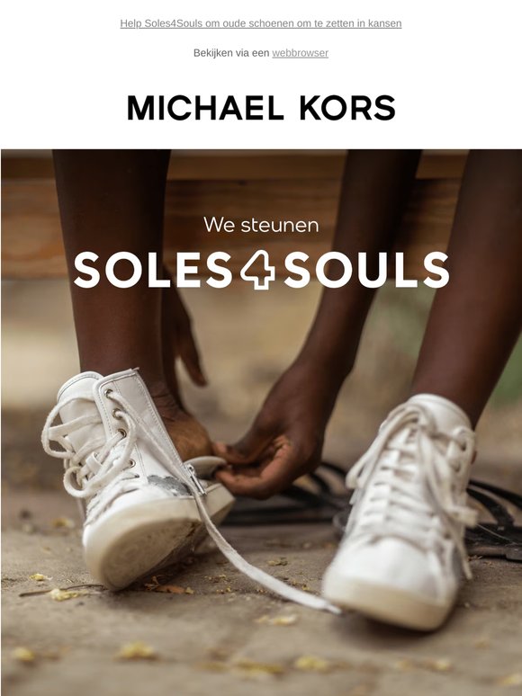 Doneer je gedragen schoenen en ontvang 30% korting op een nieuw paar!